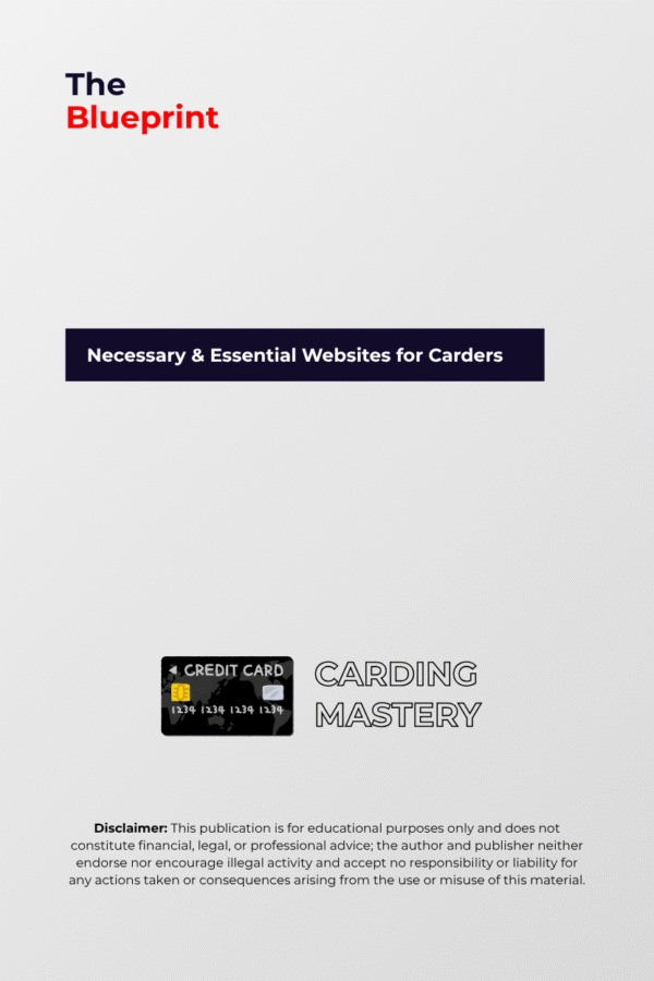 Websites for Carders: A list of All Websites You Need